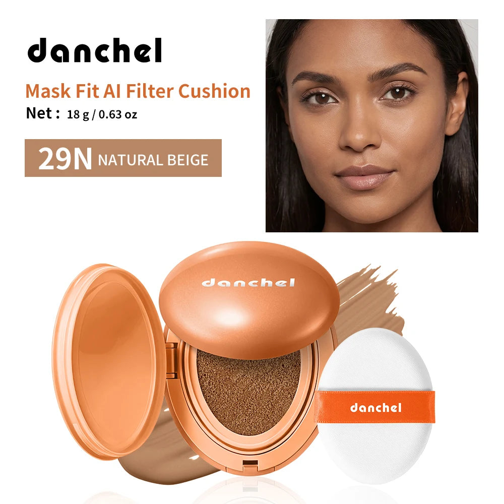 Semi-matte Air Cushion Foundation Long-Lasting Flawless Coverage Transfer-Proof Foundation Cosmetics Lightweight Woman Makeup Oasis Select 29N