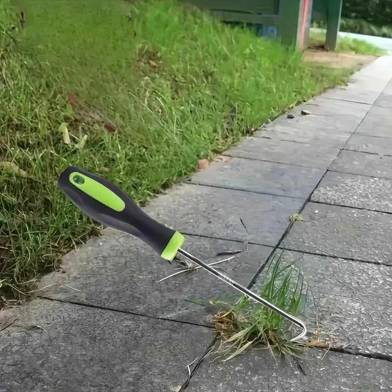 Heavy-Duty Weed Puller Tool - Ergonomic Root Remover for Lawn, Patio Gravel, Effortless Manual Weeding Tool with Non-Slip Grip Oasis Select