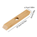 Bamboo Product Balance Red Wine Rack Single Wine Bottle Stand Decor Creative Wine Bottle Rack Display Stand Decoration Oasis Select A