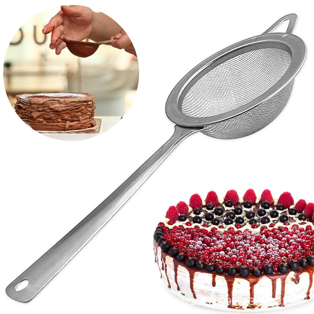 Flour Duster for Baking Stainless Steel Even Dispensing Baking Powdered Sugar Duster for Enthusiasts Professionals Beginners Oasis Select