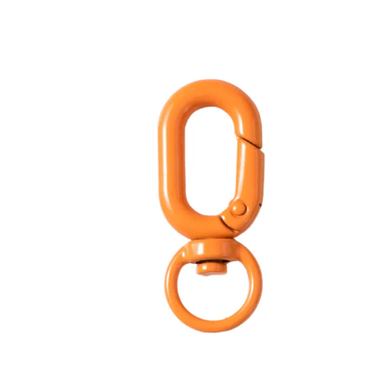 Colorful Metal Lobster Claw Clasps Swivel Lanyards Trigger Strap Key