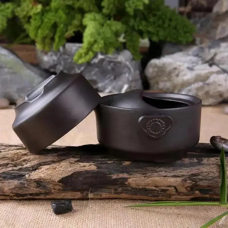 Ceramics Tea Set Include 1 Pot 1 Cup Travel Teapot Elegant Gaiwan Beautiful Easy Teapot Kettle Kung Fu Teaset Oasis Select