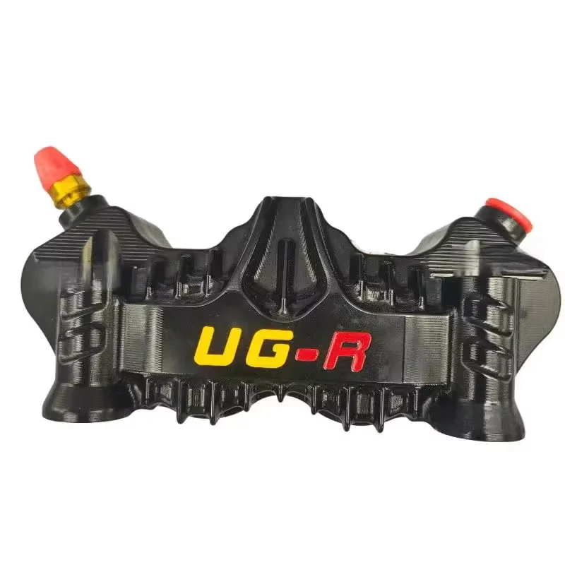 Competitive version of shark fin calipers with upgraded heat dissipation and high-performance brake calipers Oasis Select black