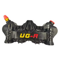 Competitive version of shark fin calipers with upgraded heat dissipation and high-performance brake calipers Oasis Select black
