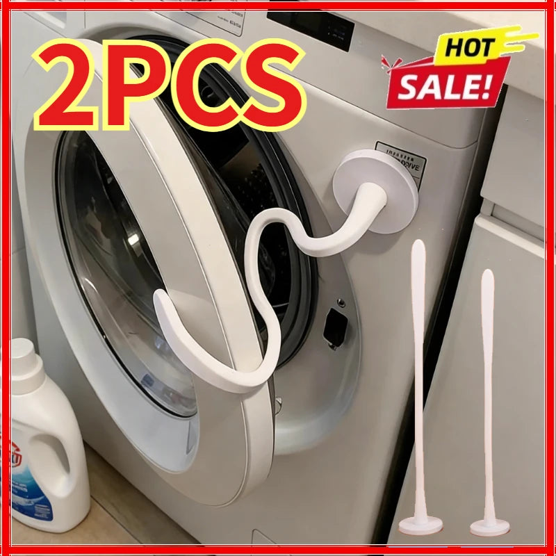 2PCS Silicone Washing Machine Door Holder Magnetic Washer Door Prop Keep Open Drying Home Laundry Accessory Oasis Select