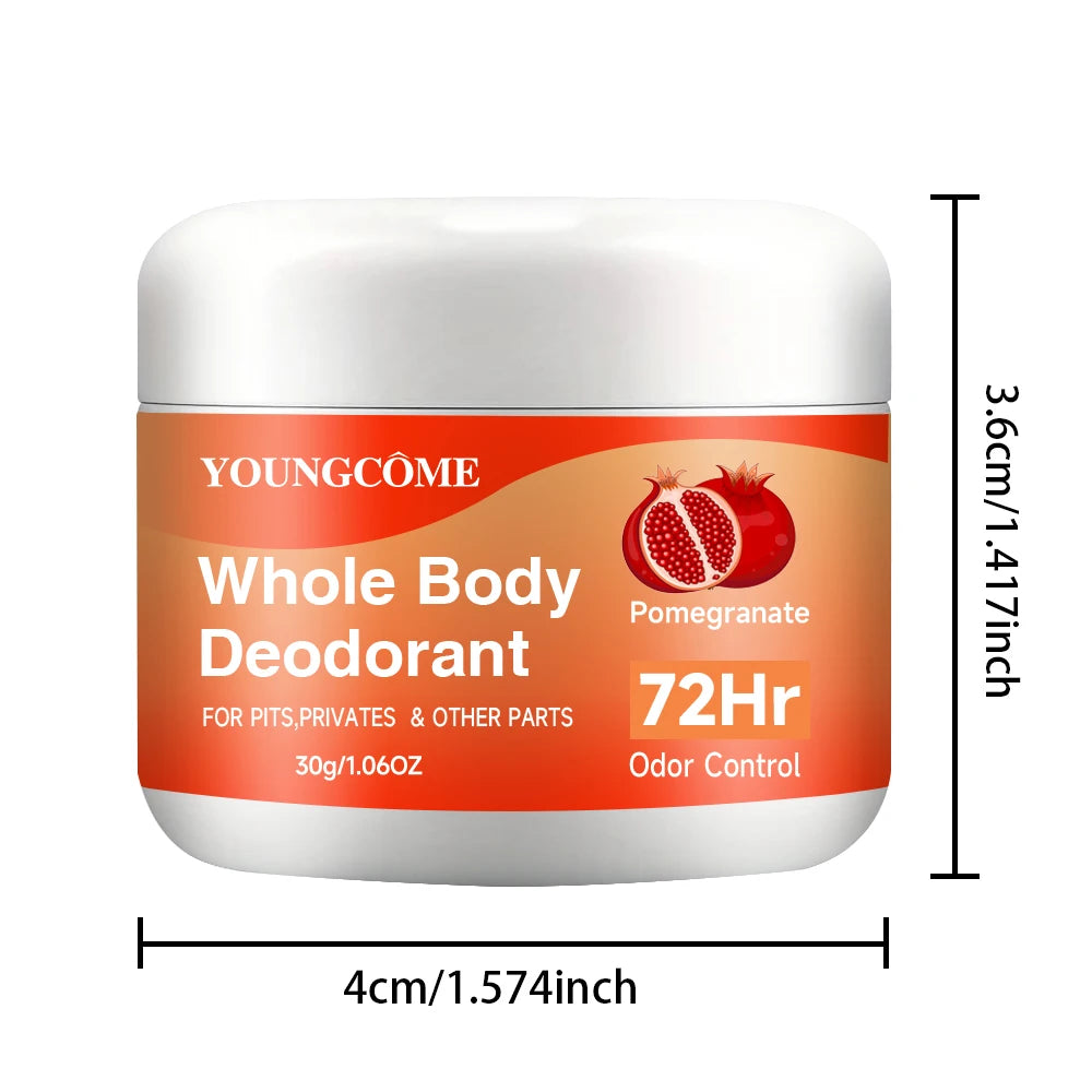 YOUNGCOME 72-Hour Body Deodorant & Antiperspirant Stick Deodorant Stick Oasis Select 30g