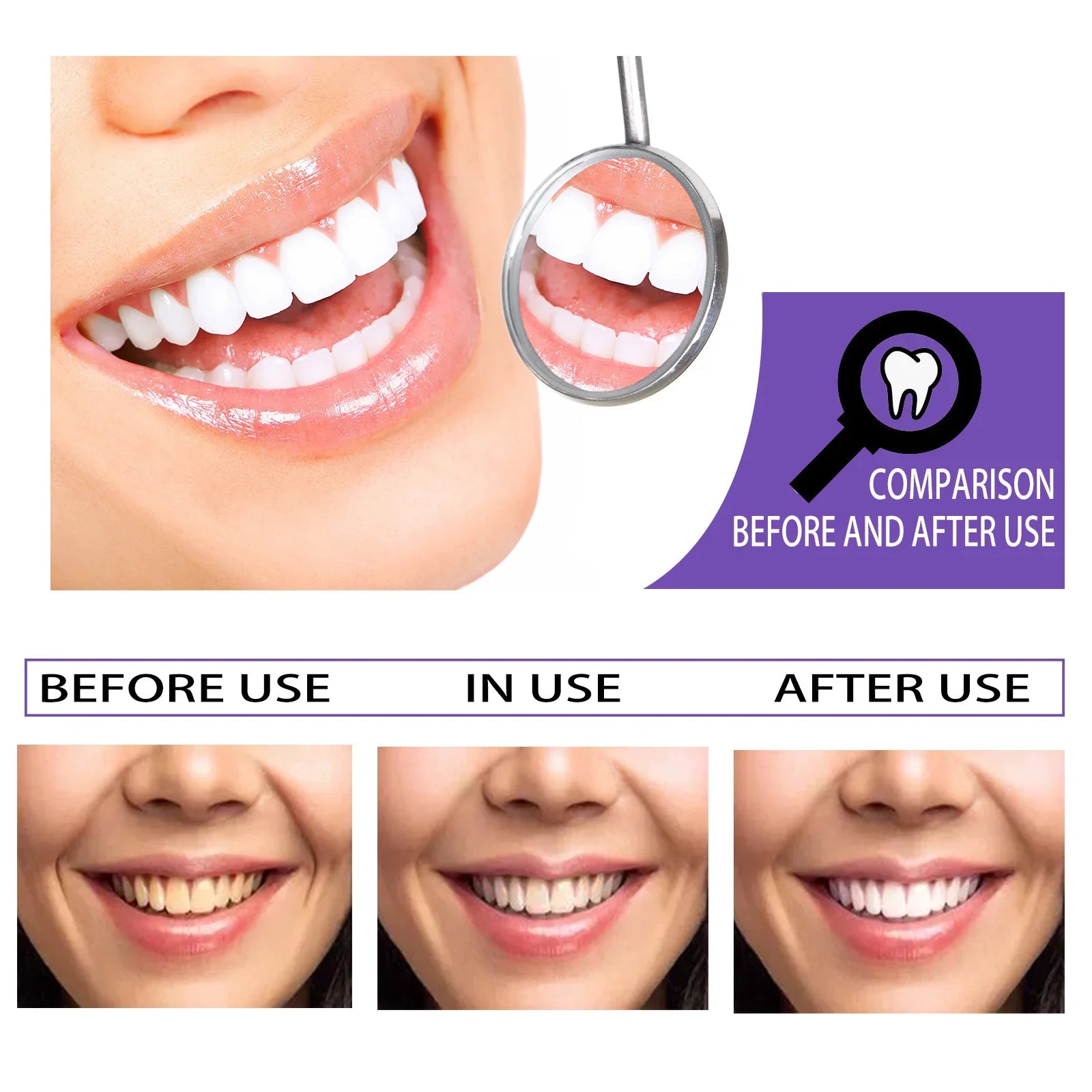 Teeth Whitening Color-Correcting Toothpaste | Stain Remover