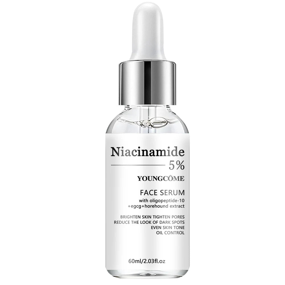 2pcs Salicylic Acid 5% Niacinamide Ceramides Purslane Essence Set - Pore Minimizing Hydrating Face Serum for All Skin Types Dail Oasis Select B 60ML