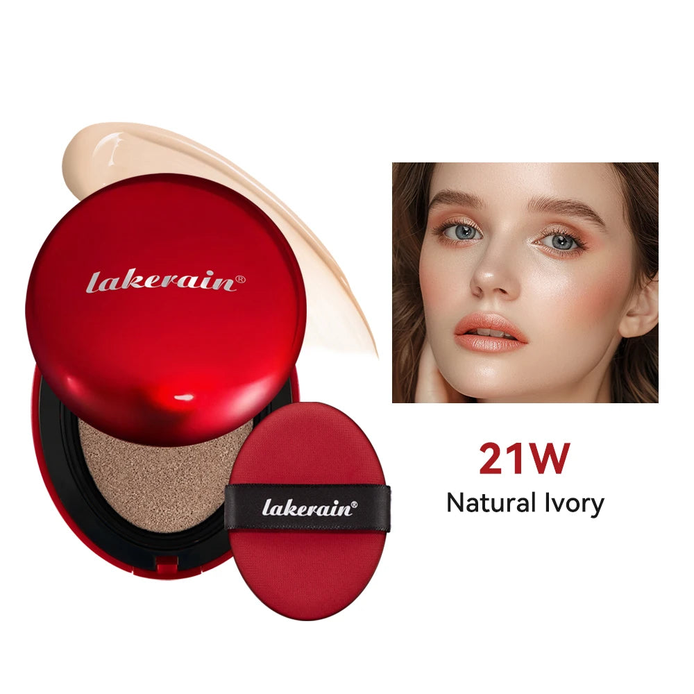 72 Hours Long-lasting Super Fit Cushion Foundation Full Coverage Waterproof Long-lasting Concealer 9 Colors Makeup Semi-Matte Oasis Select 21W Option 1