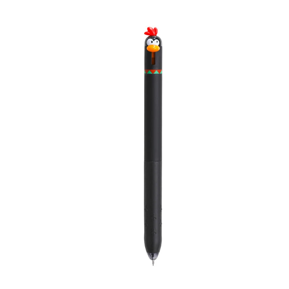 4-Pack Cute Chicken Novelty Gel Pens – 0.5mm Black Ink