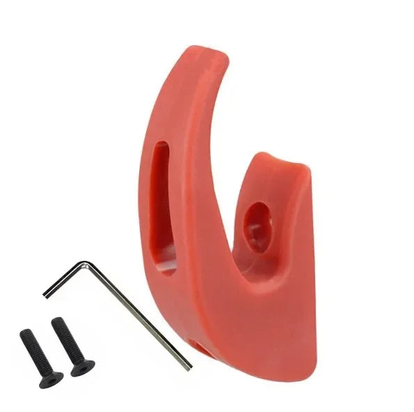 For XiaoMi Mijia M365 Pro Scooter Accessories Electric Scooter Front Hook Hanger Oasis Select Red-Screw