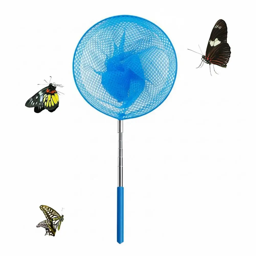 Retractable Insect & Butterfly Net + Observation Cage – Kids