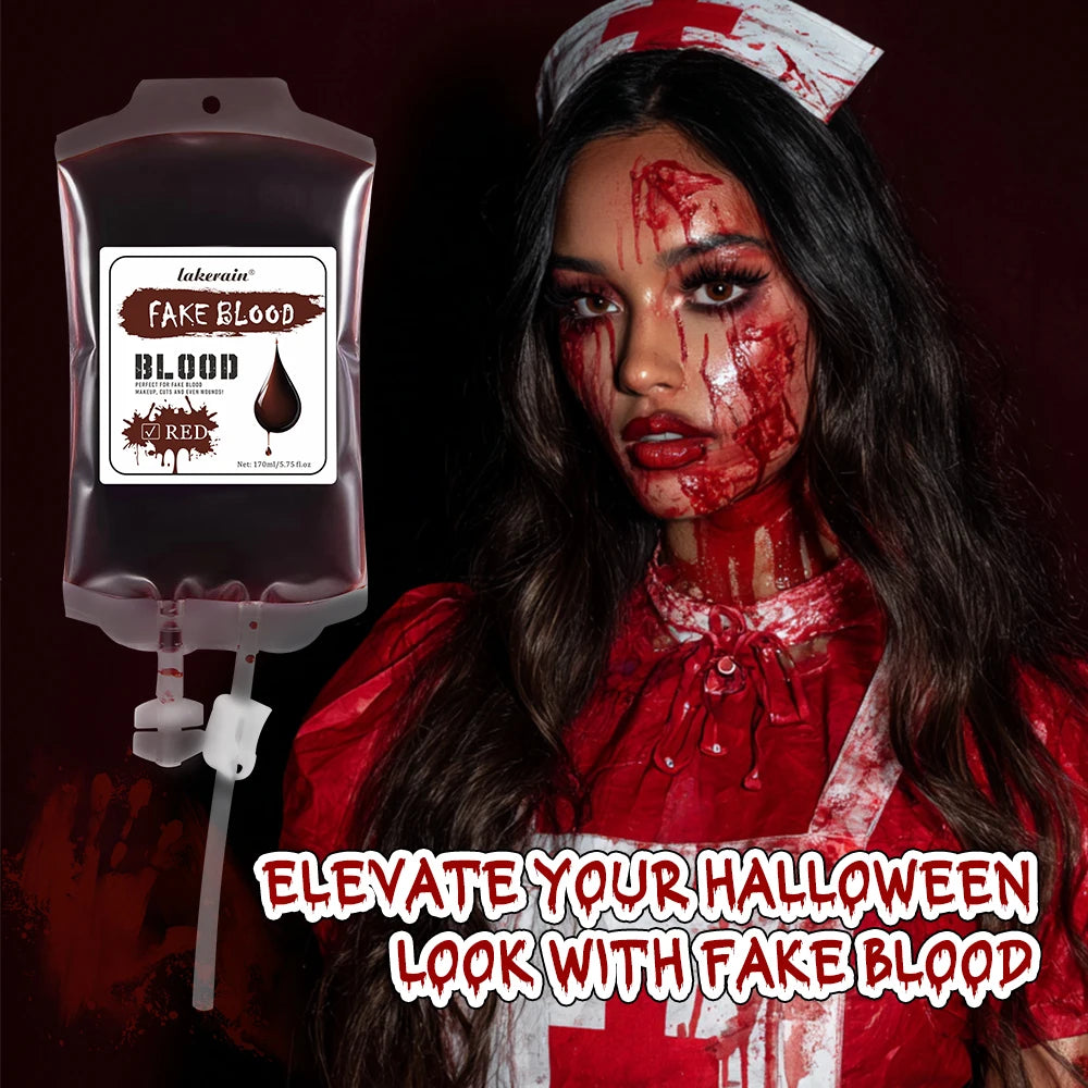 Realistic Washable Fake Blood Makeup | Halloween Body Paint 170ml Halloween Body Paint Oasis Select
