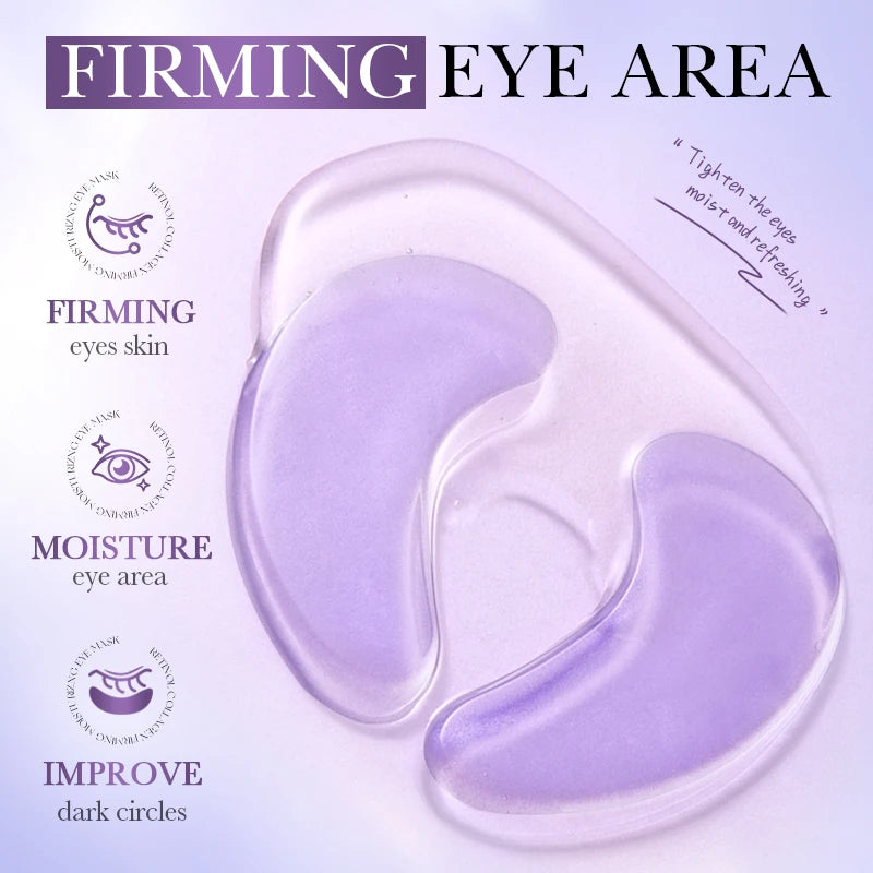 BIOAQUA Retinol Collagen Eye Mask – Dark Circles & Wrinkles Eye Treatment Mask Oasis Select