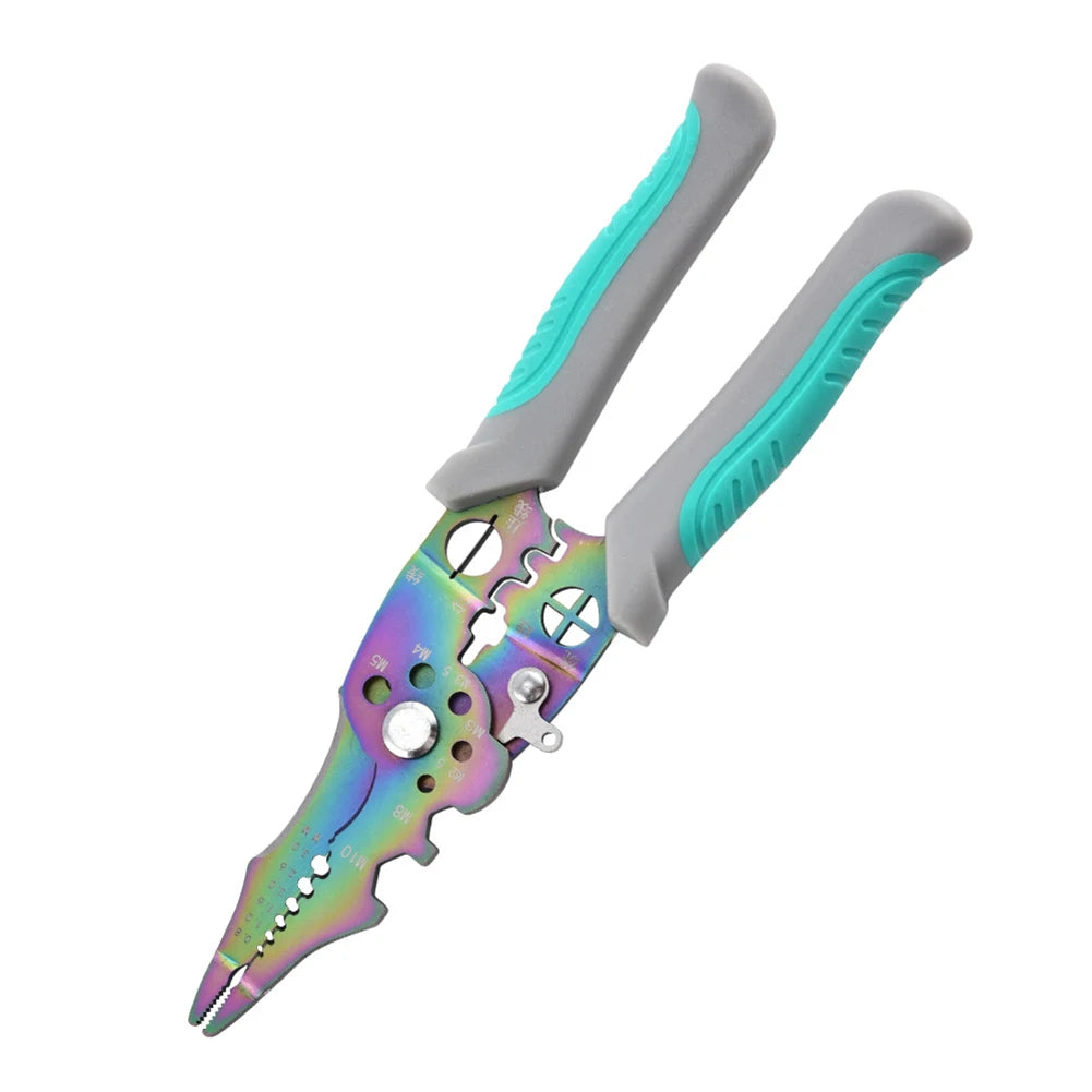 21-in-1 Wire Stripper Crimper Pliers – Adjustable Non-Slip