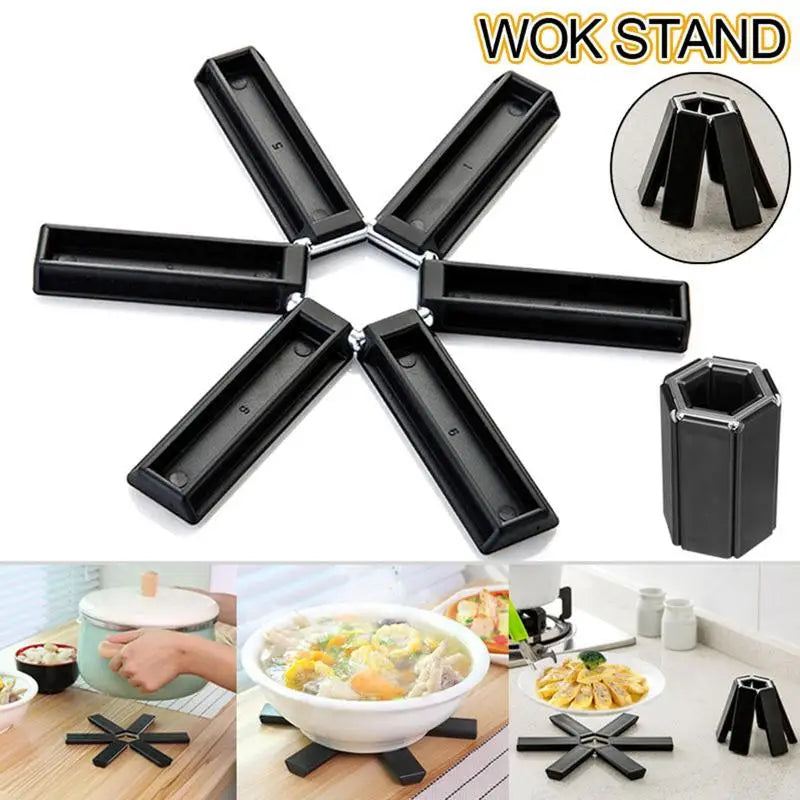 Foldable Trivet Mat – Non-Slip Heat Insulation Pot Pad Foldable Trivet Mat Oasis Select