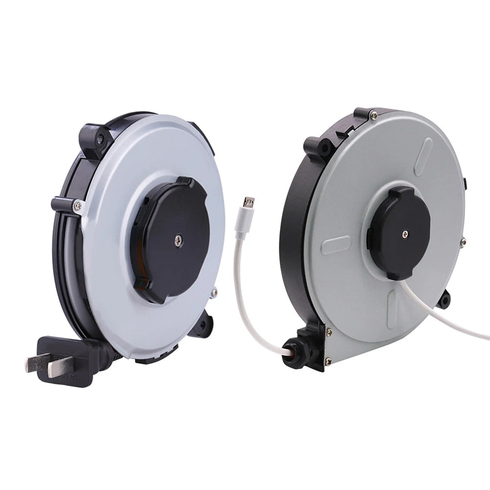 Retractable Power Cord Reel 220V 1.8m – Camping & Outdoor Retractable Cord Reel Oasis Select
