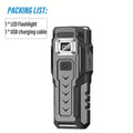 High Power 8*LEDs Multi-functional Flashlight with Magnet Auto Repair Lights USB Rechargeable Flashlights Emergency Torch Oasis Select Package