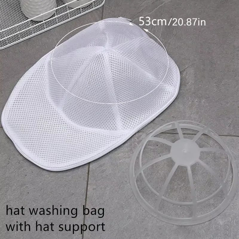 Hat Wash Protector Bag – Anti-Deformation Mesh Laundry Bag Mesh Laundry Bag Oasis Select hat support M