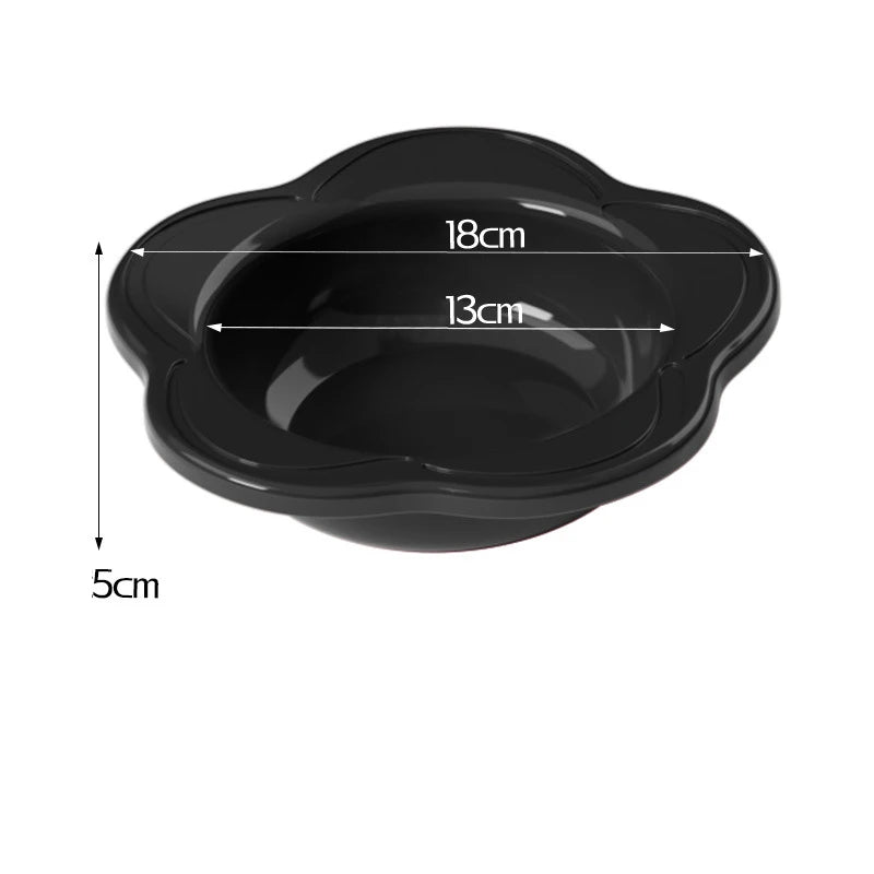Reliable Stand-up Ceramic Cat Bowl with Pretty Floral Design; Pet Food and Water Dish for Neck Wellness Oasis Select A15