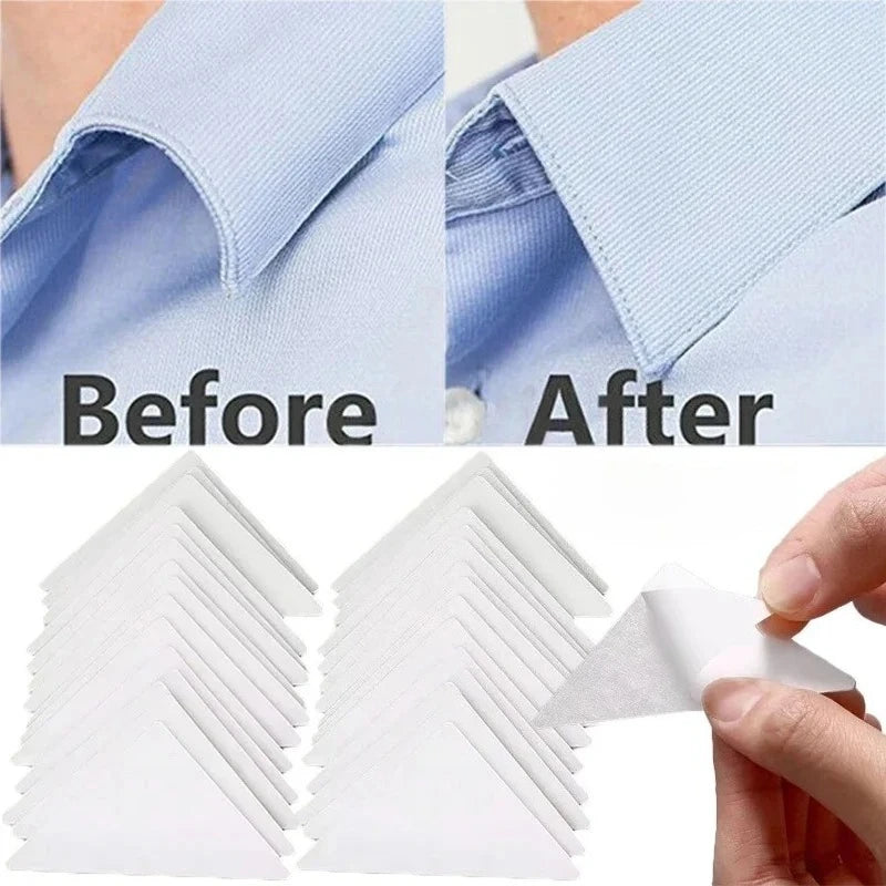 Shirt Polo Shirt Collar Paste Collar Shape Paste Triangle Collar Brace Without Curling Fixed Paste Collar Shape Paste Oasis Select