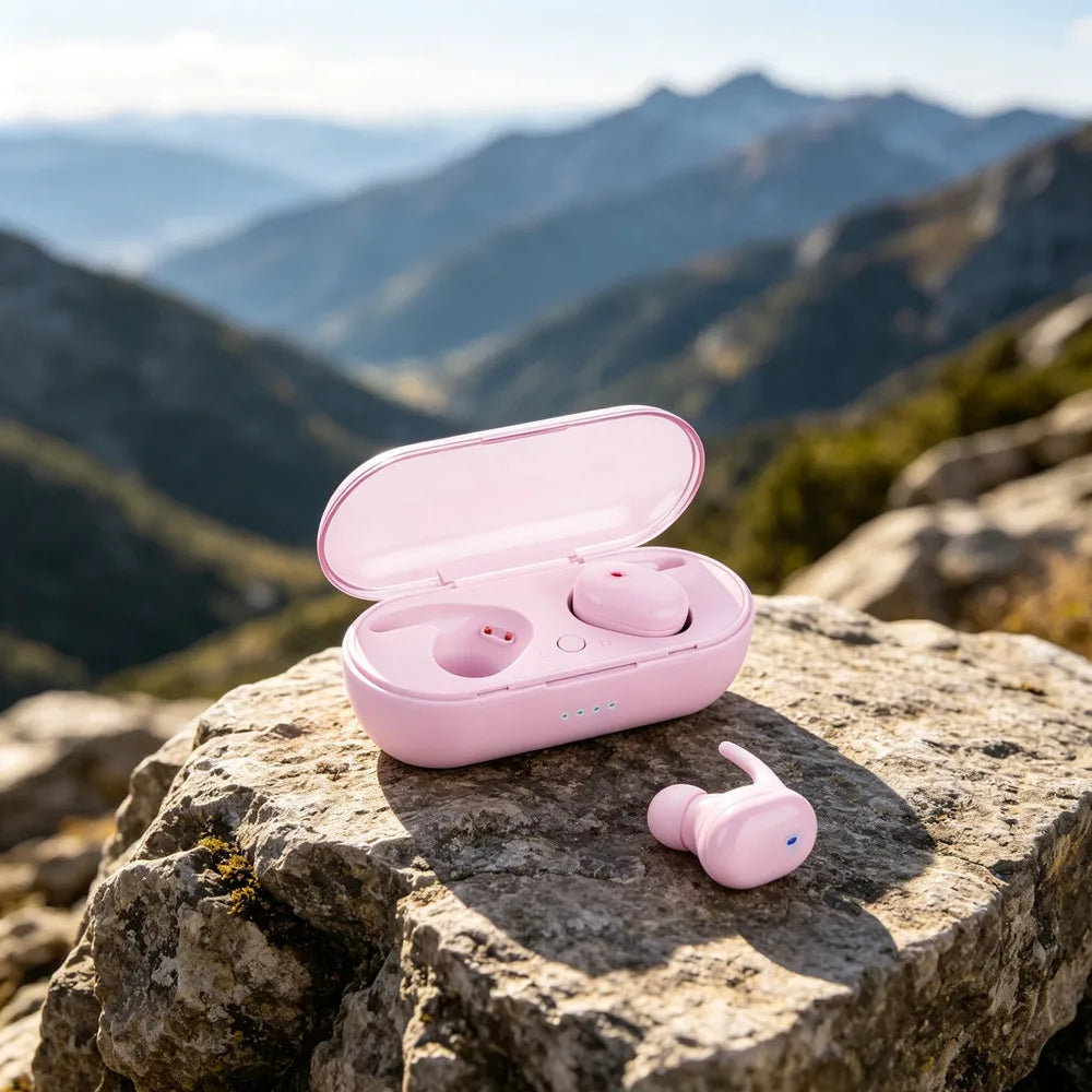 TWS Bluetooth Earphones 5.0 Wireless Stereo Earbuds In-ear Noise Reduction Waterproof Headphones With Charging Case Oasis Select