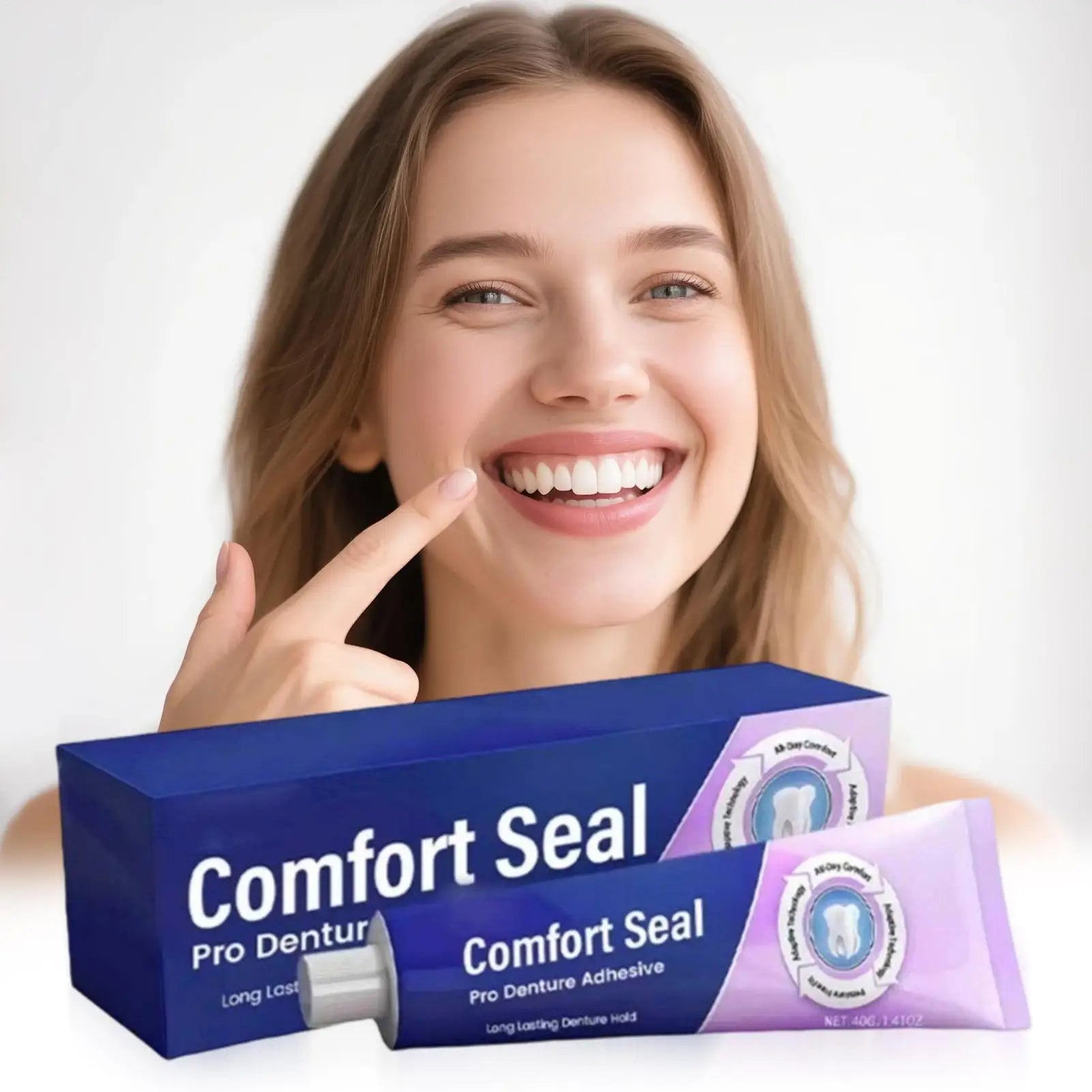 Denture Adhesive Cream 40g – Strong All-Day Hold