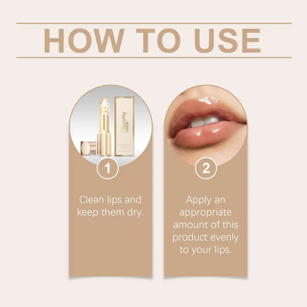 Color Changing Lipstick – 24H Moisture & Glossy Lip Gloss Lip Gloss Lipstick Oasis Select