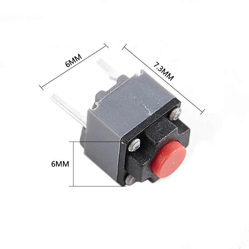 10Pcs Kailh Mute Button 6*6*7.3 Silent Switch Wireless Mouse Button Micro Switch Oasis Select