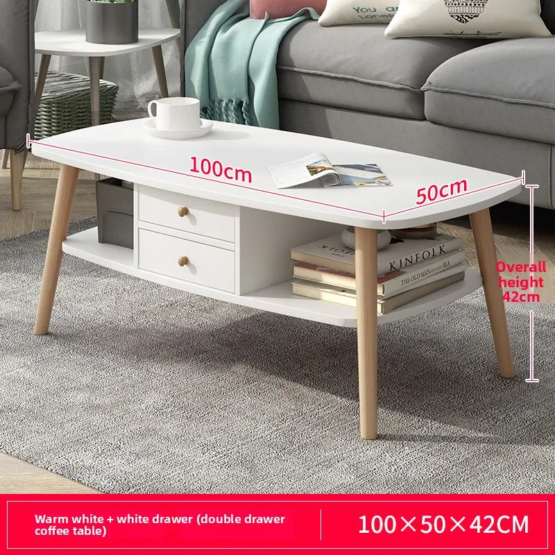 Household Goods Coffee Table Small Apartment Living Room Sofa Tea Table Table Simple Rental House With Modern Simple Small Table Oasis Select 1118B-100 50 42