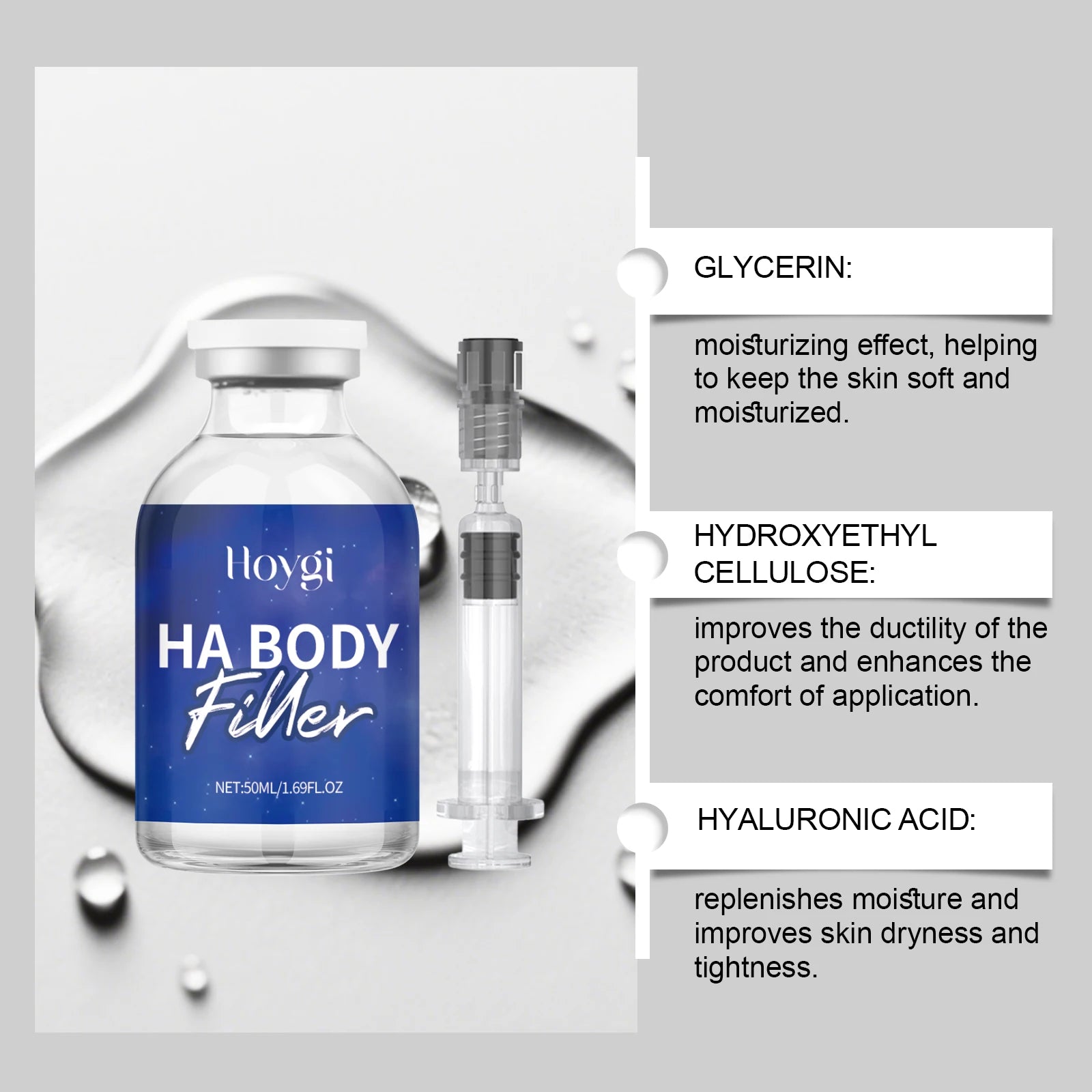Hoygi Body Ampoule Essence Set – Moisturizing Body Care