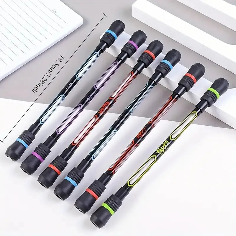 1/3pcs Cool Rotating Pencil, Flexible Hand Training, Anti Drop and Anti Slip Tape Writing Function - Balanced Rotating Pencil Oasis Select