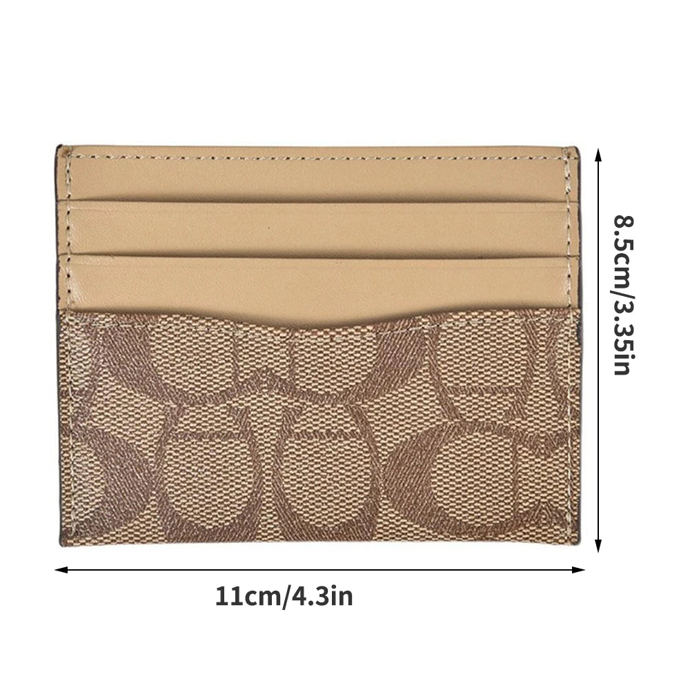 Women's PU Leather Multi-Card Holder Wallet | Small Purse
