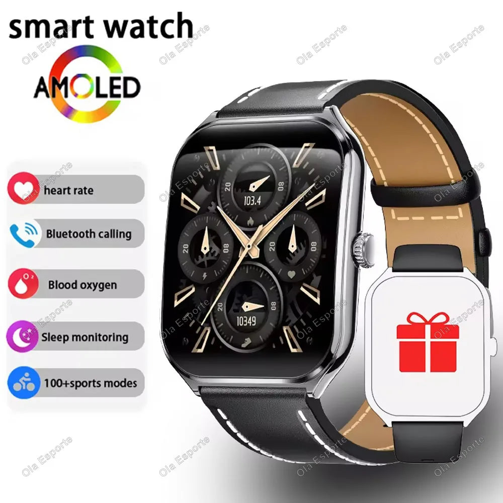 Ola Esporte HW12 1.96" AMOLED Smartwatch | BT Call & Fitness