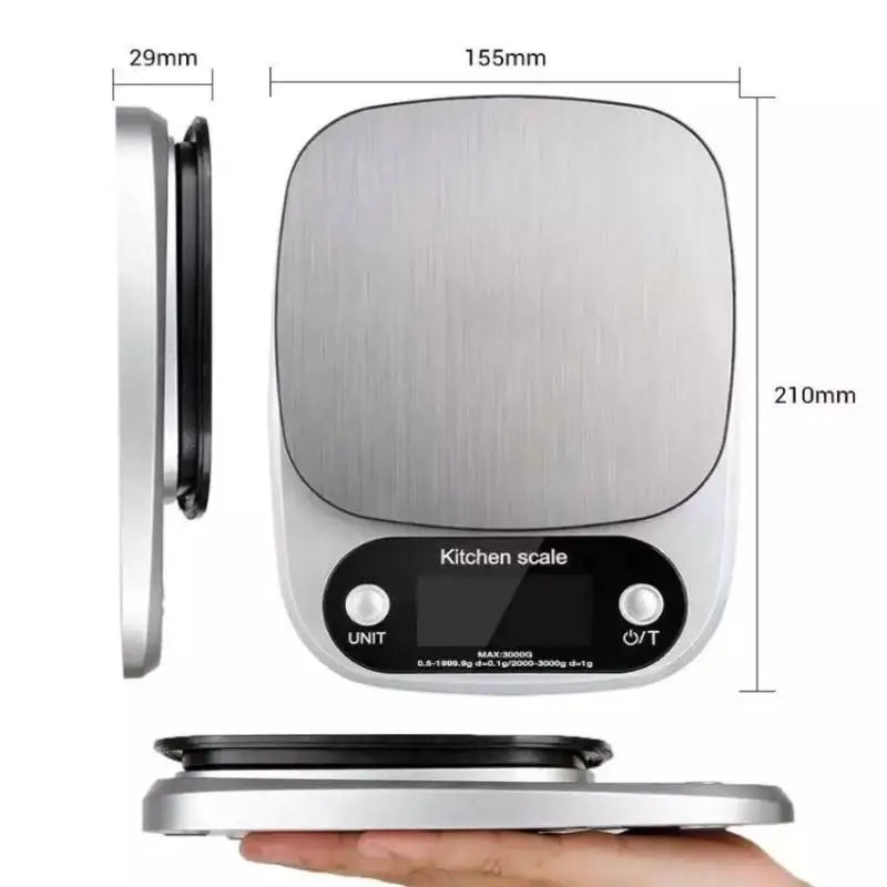 SXH 1PC Electronic Weighing Scale For Food Mini Timbangan Weighing Scale Kitchen Scale Digital Oasis Select
