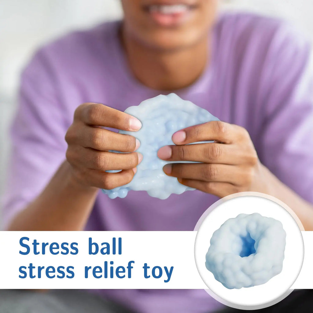 Squishy Stress Relief Ball Fidget Toy Antistress Decompression Sensory Toys for Adults Kids Soft Slow Rising Office Home Gift Oasis Select