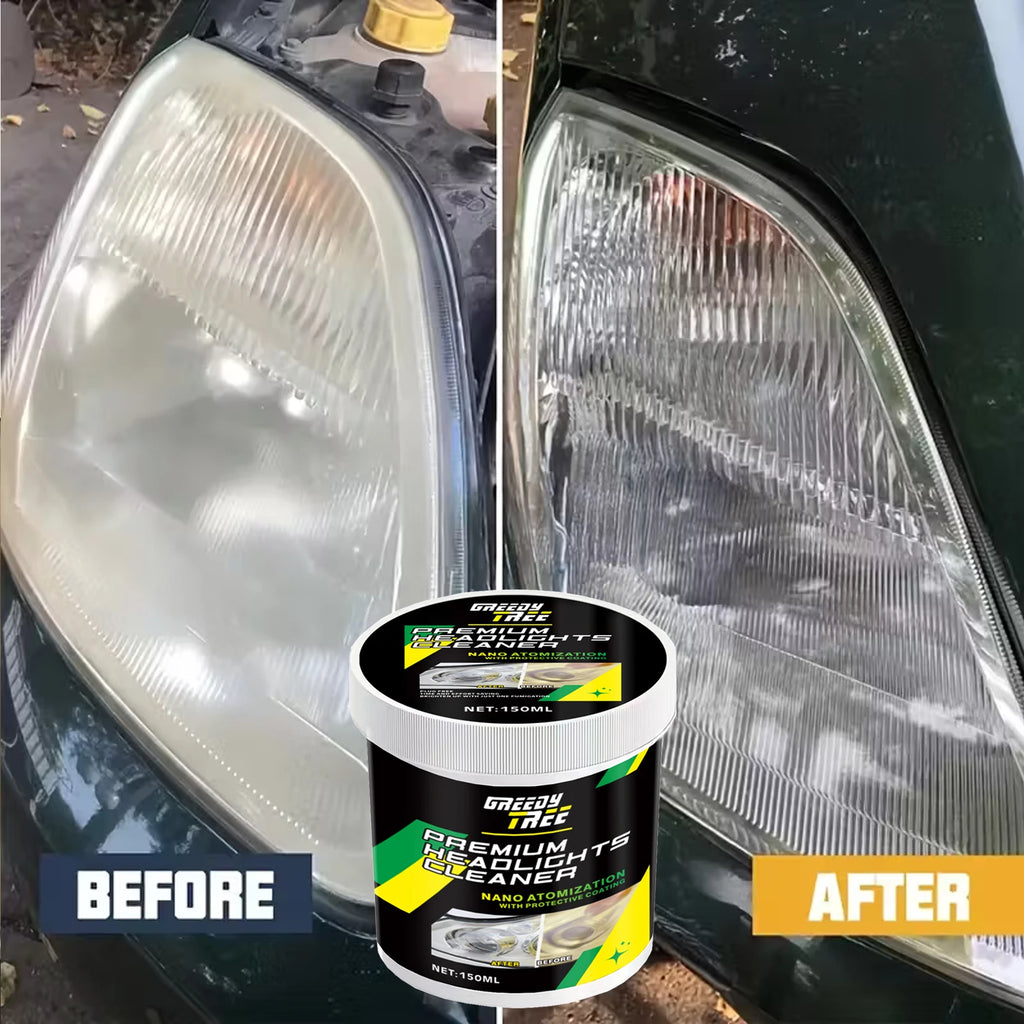Car Headlight Restoration Kit – Polish & Remove Oxidation