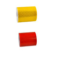 1/2/3pcs Car Reflective Tape Decor Decals Car Warning Safety Reflectante Tape Film Car Reflector Sticker Car Access Exterior 1M Oasis Select 2pcs-1M-mix