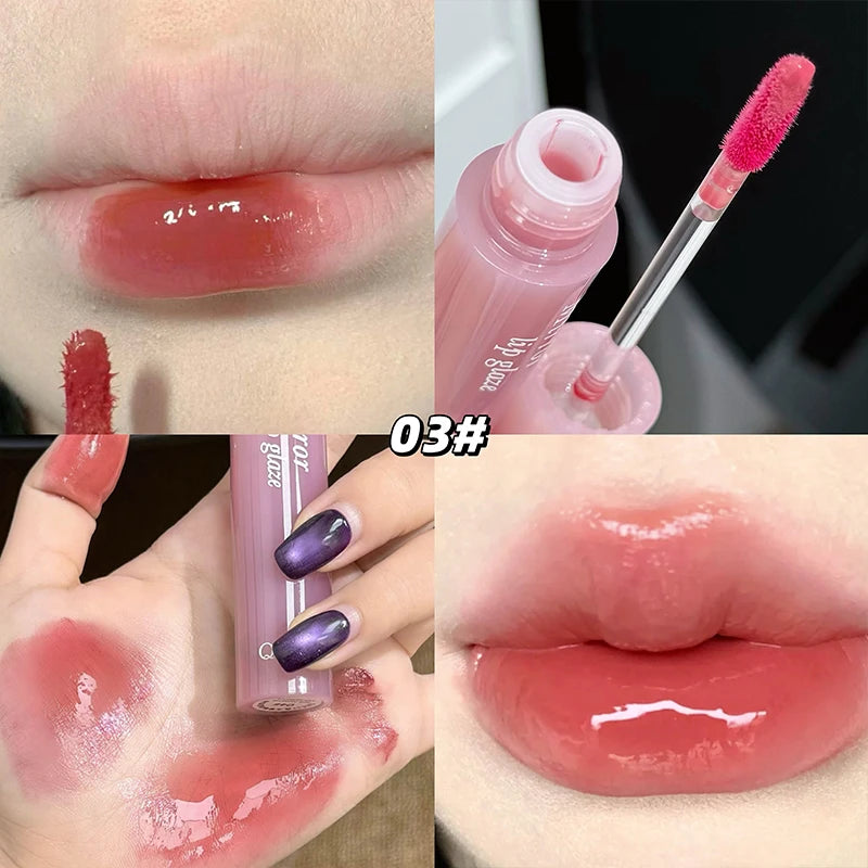 QiBest Mirror Lip Glaze – Hydrating Tint & Long-Lasting Gloss