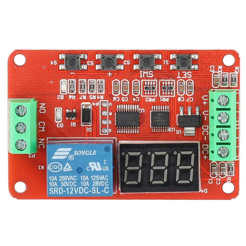 DVB01 Digital Voltage Comparator Module DC 5V 12V 24V Display Voltage Comparator Module Oasis Select DC12V United States