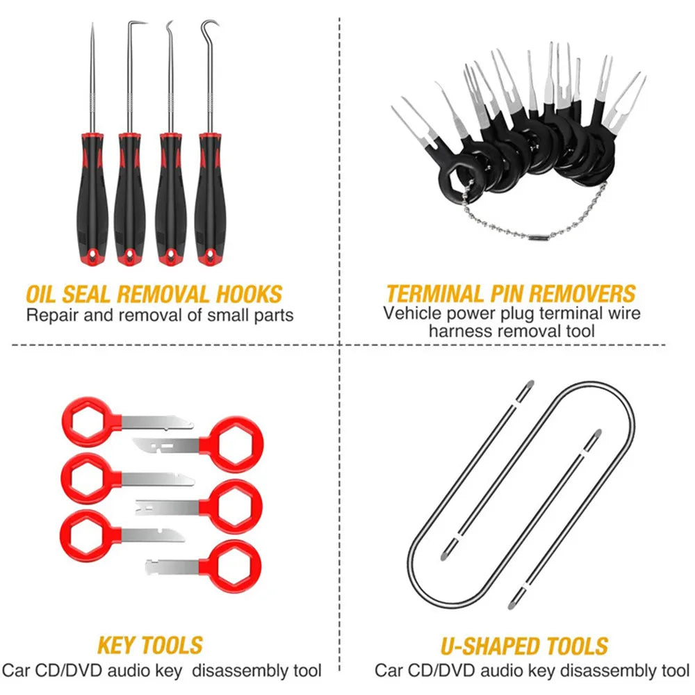 Auto Trim Removal Tool Kit – Car Door Panel & Dash Pry Tools Auto Trim Pry Tool Kit Oasis Select