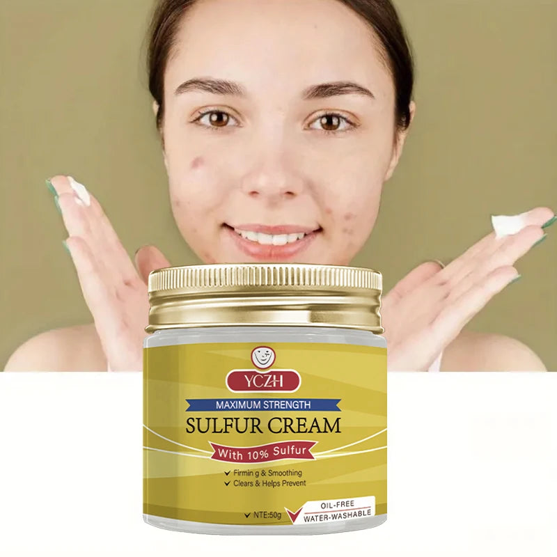 YCHZ Sulfur Cream – Pore Minimizing, Firming & Oil Control 50g