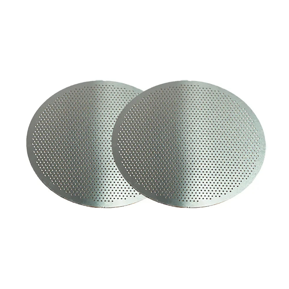 2PCS Set Coffee Filter 51\53\58 MM Puck Screen Plate Replacement Backflush Filter Mesh Screen Filter for Coffee Machine Handle Oasis Select 51MM 2PCS
