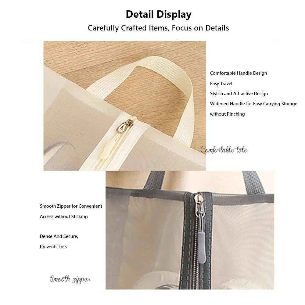 Mesh Shoe Bag – Breathable Dustproof Travel Shoe Organizer
