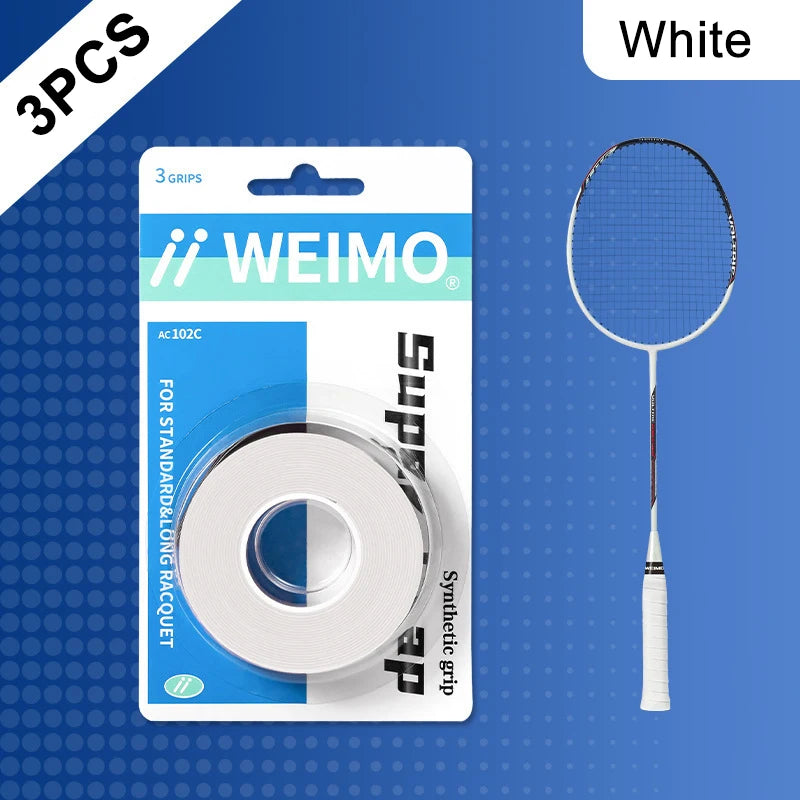 Tennis Racket, Fishing Rod, Anti Slip And Sweat Absorbing Band, Grip Handle, Leather Badminton Hand Glue Oasis Select white