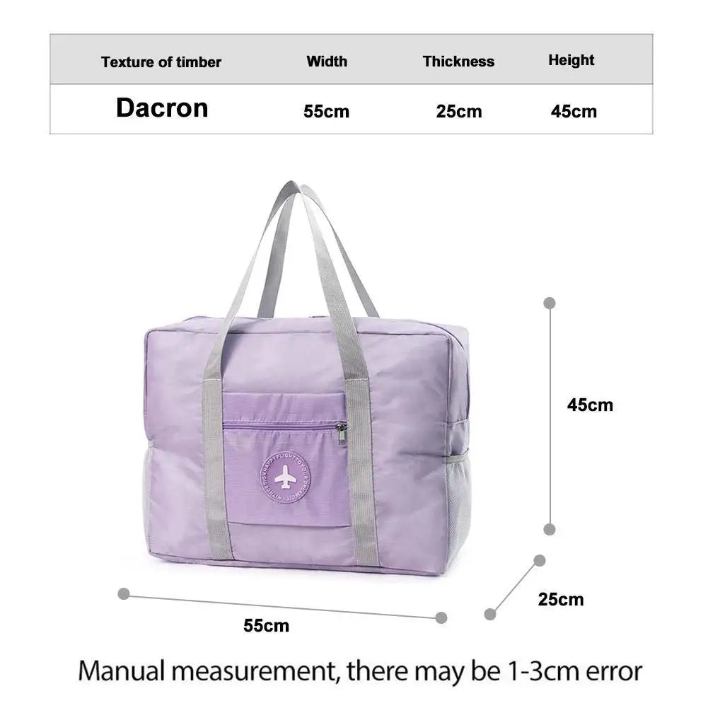 Foldable Travel Duffel Bag – Lightweight Carry-On Luggage