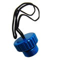 Scuba Diving DIN Tank Valve Threaded Cover Aluminum Dust Plug Protection Cap Oasis Select Blue
