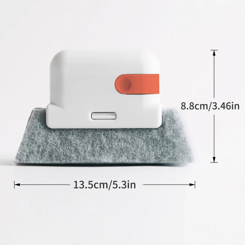 2-in-1 Detachable Window Slot Gap Cleaning Brush