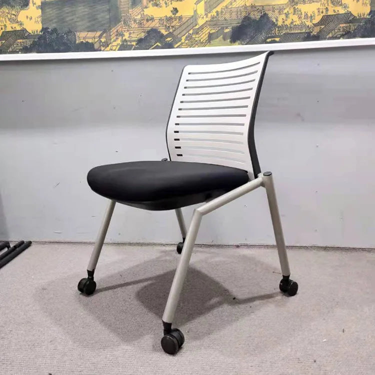 Office Staff Training Chair with Writing Board Wheels Office Chair Conference Chair Movable Folding Computer Chair Oasis Select 2