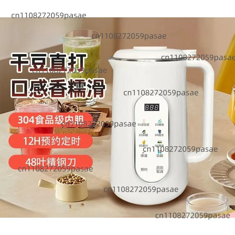 Multifunctional Soy Milk Maker – 1.3L Auto Heat & Self-Clean